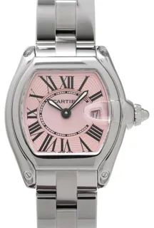 Cartier Roadster W62017V3 33mm Stainless steel Pink