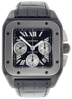 Cartier Santos 100 W2020005 46mm Titanium Black