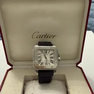 Cartier Santos de Cartier W20073X8 38mm Stainless steel Silver