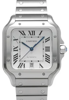 Cartier Santos de Cartier WSSA0018 40mm Stainless steel Silver