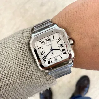 Cartier Santos de Cartier WSSA0018 40mm Stainless steel Silver