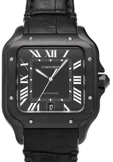 Cartier Santos de Cartier WSSA0039 40mm Stainless steel Black