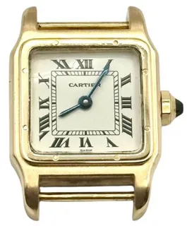 Cartier Santos Dumont 78098 20mm Yellow gold White