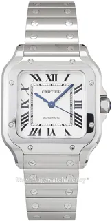 Cartier Santos WSSA0029 35mm Stainless steel Silver