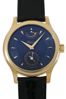 Chopard L.U.C 16/1863-0001 38mm Yellow gold Blue