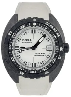 Doxa Sub 300 42.5mm Carbon fiber White