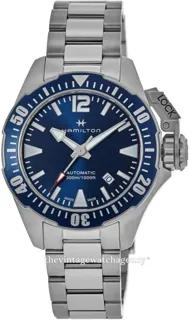 Hamilton Khaki Navy H77705145 42mm Stainless steel Blue