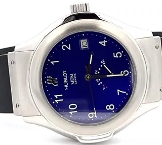 Hublot Elegant 40mm Stainless steel Blue