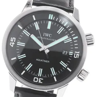 IWC Aquatimer IW323101 44mm Stainless steel Black