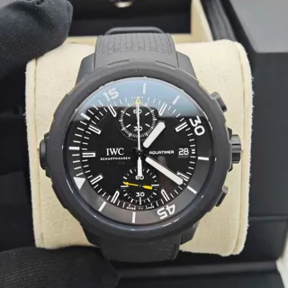 IWC Aquatimer IW379502 44mm Stainless steel and Rubber Black