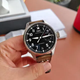 IWC Big Pilot 501001 Stainless steel Black