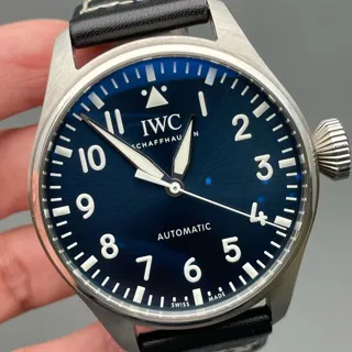 IWC Big Pilot IW329303 43mm Stainless steel Blue