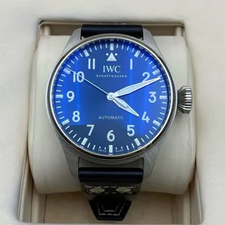 IWC Big Pilot IW329303 43mm Stainless steel Blue