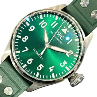 IWC Big Pilot IW329306 43mm Stainless steel Green