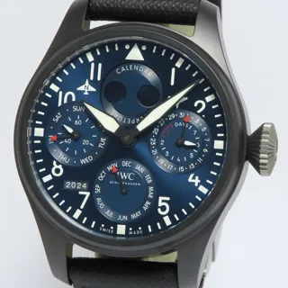 IWC Big Pilot IW503001 46.5mm Ceramic Blue