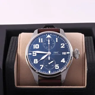 IWC Big Pilot IW515202 (LE  ) 46mm Stainless steel Blue