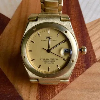 IWC Ingenieur IW3521 34mm Yellow gold Golden