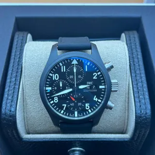 IWC Pilot Chronograph Top Gun IW389401 Ceramic Black