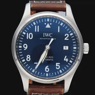 IWC Pilot IW327004 40mm Stainless steel Blue