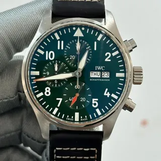 IWC Pilot IW3780-05 43mm Stainless steel Green