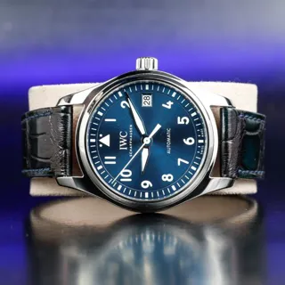 IWC Pilot’s Watch Automatic 36 IW324008 (LE  ) 36mm Stainless steel Blue