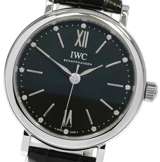 IWC Portofino Automatic IW357405 34mm Stainless steel Green