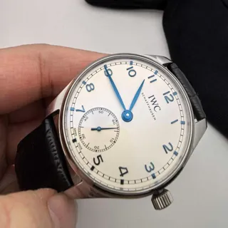 IWC Portugieser IW358304 40.5mm Stainless steel Silver