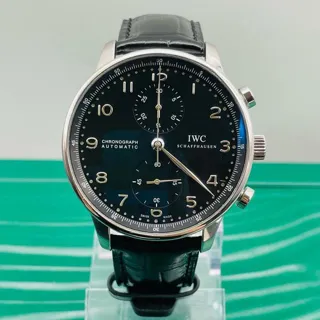 IWC Portugieser IW371438 41mm Stainless steel Black