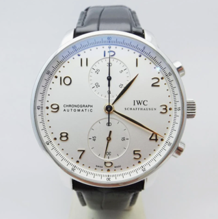 IWC Portugieser IW371445 40.9mm Stainless steel Silver