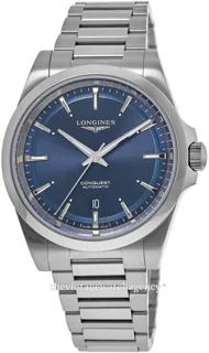 Longines Conquest L38304926 41mm Stainless steel Blue