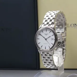 Longines Flagship L4.774.4 36mm Stainless steel White