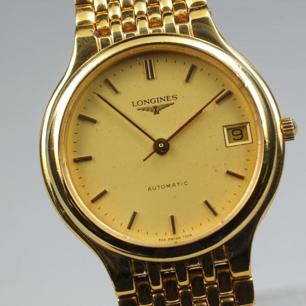 【不動】Longines 761-3266 保証書付 ゴールド 腕時計 不動】Longines 761-3266 ゴールド 腕時計