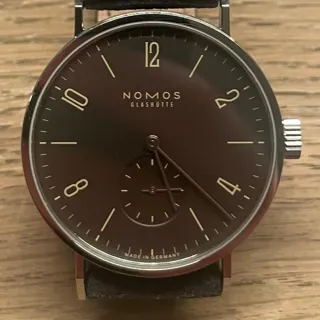 NOMOS Tangomat Ruthenium 603 Stainless steel Black