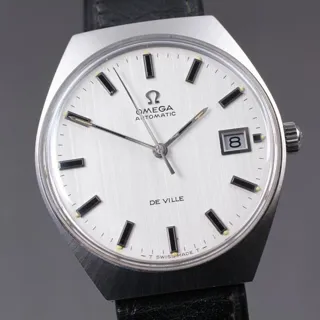 Omega De Ville 166.051 34mm Stainless steel White