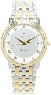 Omega De Ville 4310.32.00 34mm Yellow gold and Stainless steel Silver