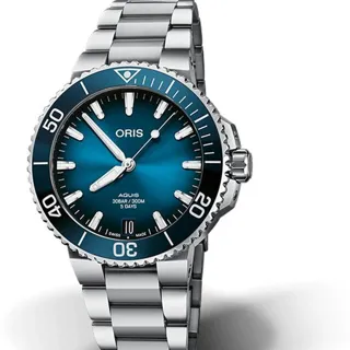 Oris Aquis 01 400 7769 4135-07 8 22 09PEB 41.5mm Stainless steel Blue