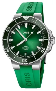 Oris Aquis 01 400 7790 4157-07 4 23 47EB 43.5mm Stainless steel Green