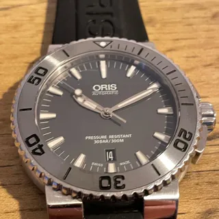 Oris Aquis 01 733 7653 4153-07 4 26 34EB 43mm Stainless steel Gray