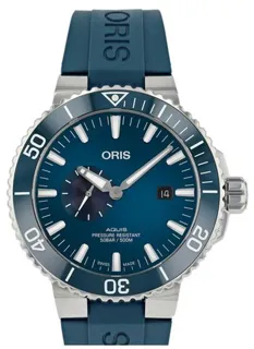 Oris Aquis 01 743 7733 4155-07 4 24 69EB 45.5mm Stainless steel Blue