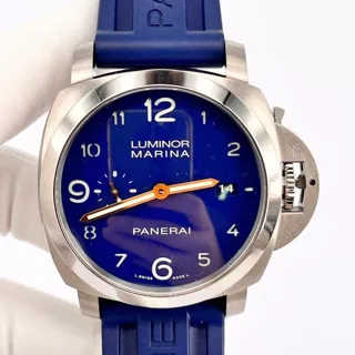 Panerai Luminor 1950 PAM 00745 44mm Titanium Blue