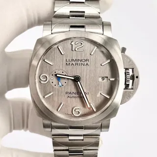 Panerai Luminor 1950 PAM 00977 42mm Stainless steel White