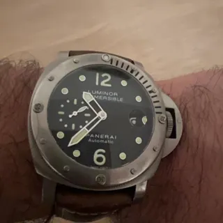 Panerai Submersible PAM 00025 44mm Titanium Black