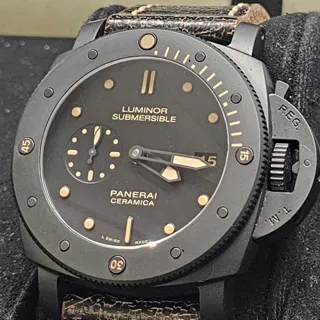 Panerai Submersible PAM 00508 47mm Ceramic Black