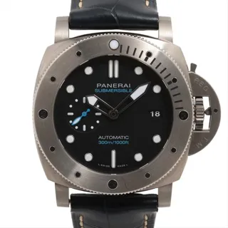 Panerai Submersible PAM02305 46mm Titanium Black