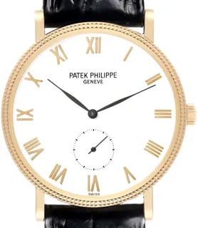 Patek Philippe Calatrava 3919J Yellow gold White