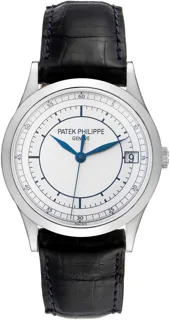 Patek Philippe Calatrava 5296G-001 White gold Silver