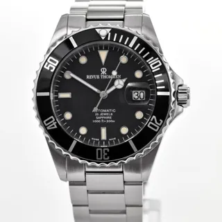 Revue Thommen Diver 17571.2137 42mm Steel Black