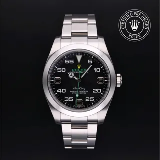 Rolex Air King 116900 Stainless steel Black