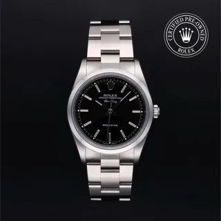 Rolex Air King 14000M Stainless steel Black