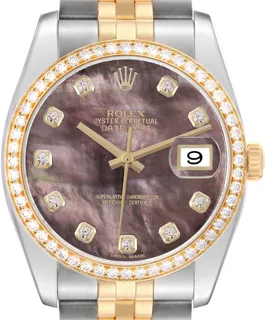 Rolex Datejust 36 116243 Stainless steel Tahitian mother of pearl